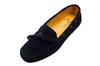 Italiaanse mocassins dames - zwart suede foto 2