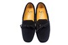 Italiaanse mocassins dames - zwart suede foto 3