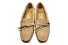 Italiaanse mocassins dames - beige suede foto 3