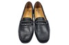 Mocassins Drivers shoes -zwart zilver foto 3