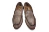 Loafers met witte zool - grijs suede foto 3