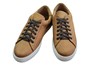 Heren sneakers - cognac/bruin nubuck foto 3