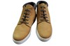 Bruine halfhoge nubuck veterboots - bruin foto 3