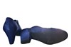 Hogere enkelpumps -donkerblauw suede foto 4