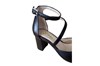 Stijlvolle pumps -zwart leer foto 5