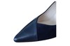 Elegante pump met leer en suede combinatie -blauw foto 5