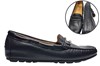 Mocassins Drivers shoes -zwart zilver foto 6