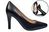 Zwarte Pumps Spitse Neus foto 6