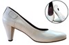 Witte Pumps - trouwschoenen foto 6