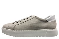 Luxe Suede Sneakers - grijs in kleine sizes