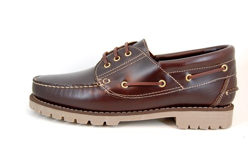 Beschietingen daar ben ik het mee eens Labe Bootschoenen met Profielzool - bruin | Grote Maten | Casual schoenen |  Stravers Luxe Schoenen