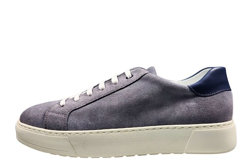 Luxe Suede Sneakers - denim